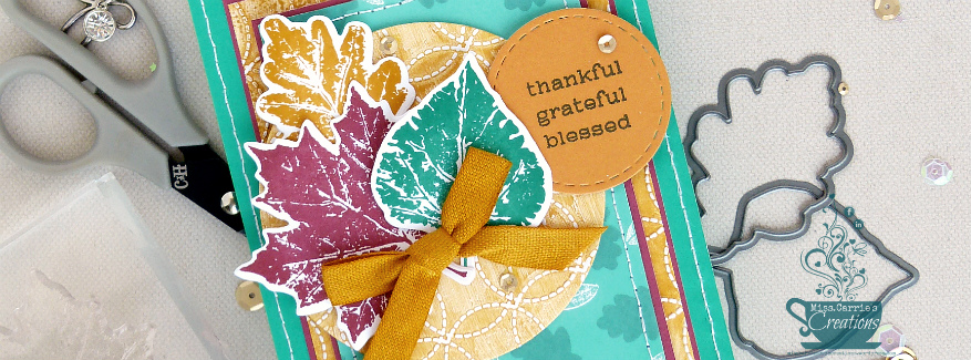 Creating a Fall Blessings Card for Color My Heart Dare