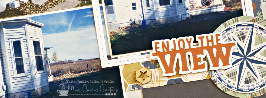 Creating a Farm House Scrapbook Layout with Craft with Heart