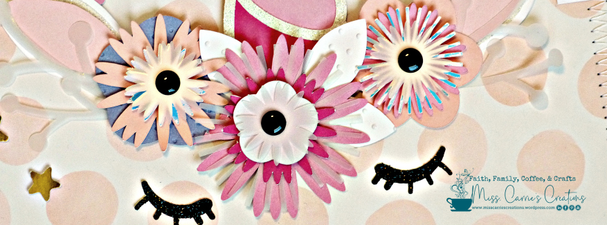 A Magical Birthday Layout using Everyday Moments Unicorn Key