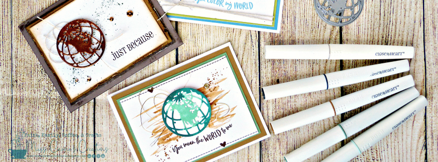 Out of This World Cards with Shimmer Brushes