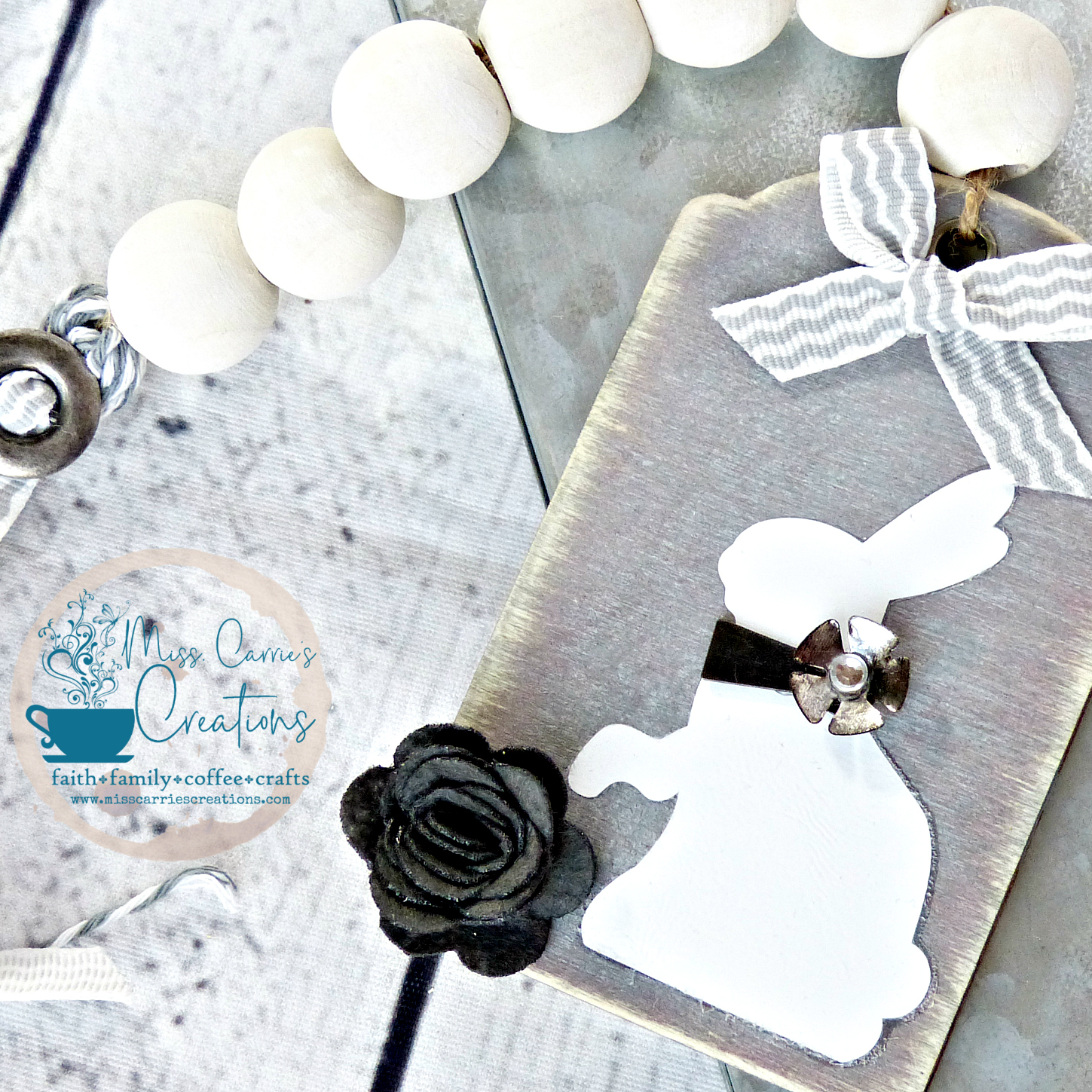 Week Four: Wild Card Wood Tags with HTV – Miss. Carrie's Creations