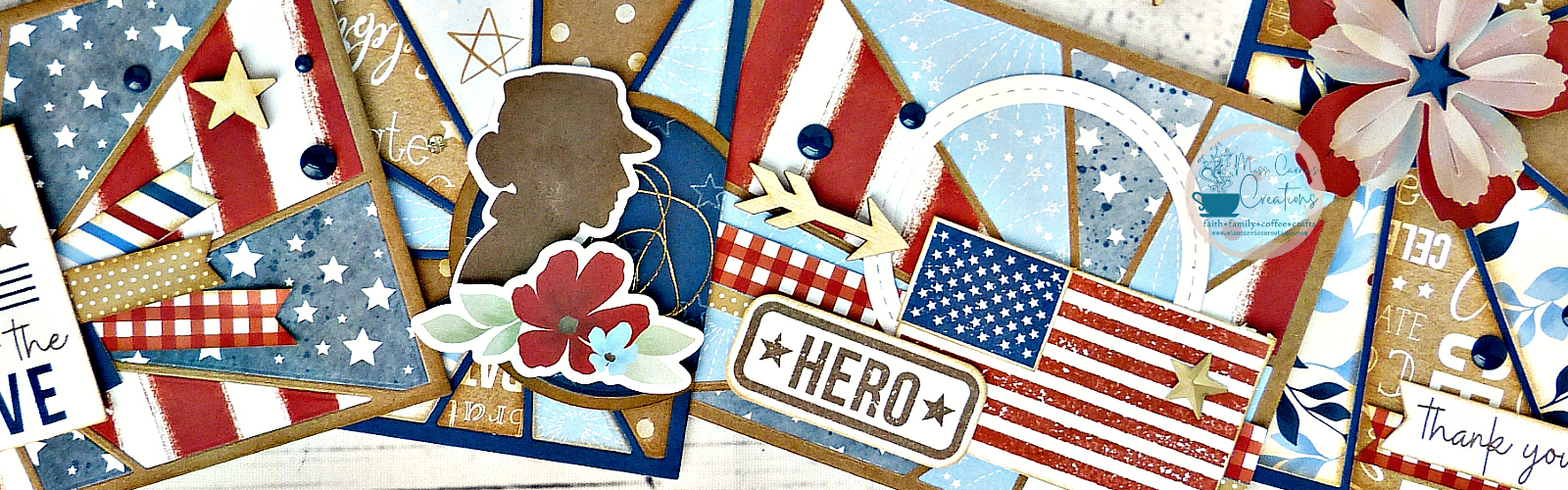 Four Memorial Day Military Cards