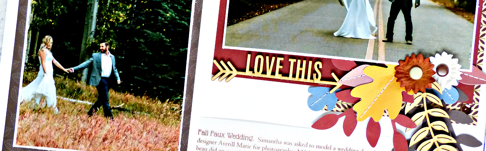 Reinventing a Fall Kit for Bridal Dress Photos