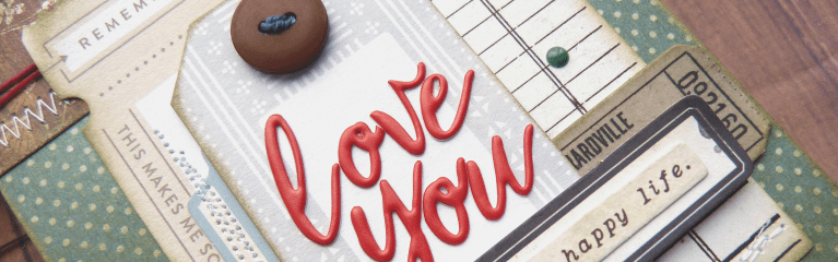 Create Masculine Valentine Cards with a Scrapbook Kit