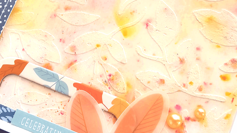 Simple Mixed Media Tricks for Scrapbook Pages