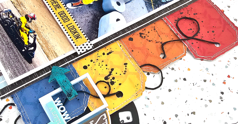 Alter a Scrapbook Sketch in Just a Few Simple Steps