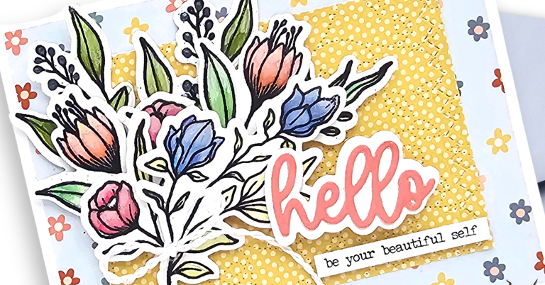 A Simple Watercolor Card Design for Every Season