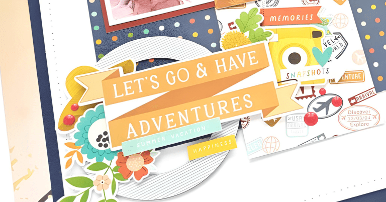 Choose the Perfect Pieces for a Summer Vacation Page