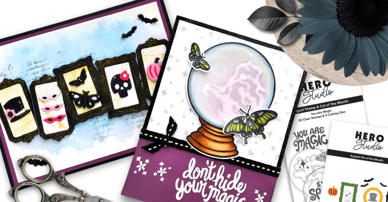 August Hero Studio Inspiration with Magic, Mystery & Victorian Vibes