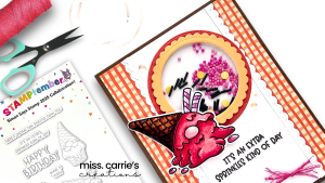 A Fun Fall-Themed Shaker Card for STAMPtember